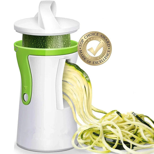 Heavy Duty Vegetable Spiralizer Slicer - Spiral Cutter for Zucchini, Pasta & Spaghetti Maker